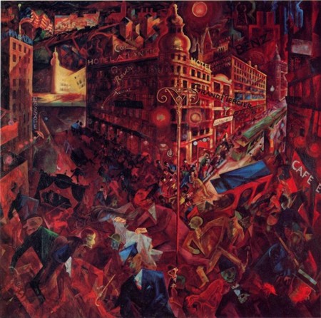 Grosz, George, The City Castagnola, 1916- 1917 